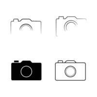 simlpe camera icon vector