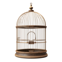 bird cage isolated on transparent background png