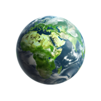 the earth is shown on a transparent background png