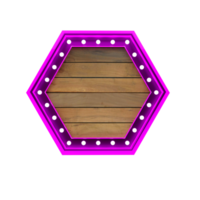 3d render object panel light png