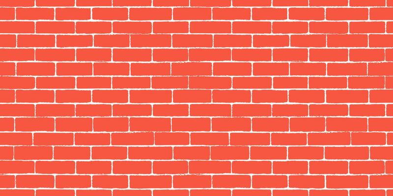 grunge red brick wall seamless pattern background