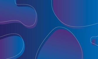 Dynamic fluid in blue, Abstract background vector
