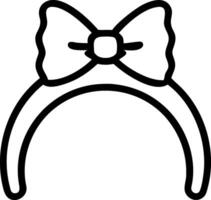 Headband with stars vector