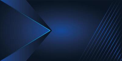 Dark Blue background Abstract design and dark, light blue line pattern, Premium background design with diagonal dark blue for digital luxury business. vector