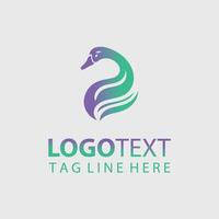 Goose logo Illustrations vector