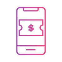 Price gradient icon. coupon, discount, and ticket symbol. perfect for interfaces, websites, UI and mobile apps. vector