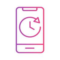 Delivery gradient icon. transport, ship, and business symbol. perfect for interfaces, websites, UI and mobile apps. vector