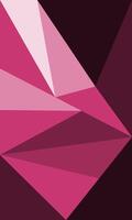 Vertical maroon polygonal background with empty space for banner, poster, wallpaper, advertisement, business presentation or poster and banner vector
