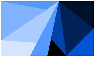 Blue polygonal background with empty space for wallpaper, banner, advertisement, business presentation vector