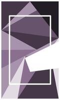 Vertical Light grey polygonal background with empty space for banner, poster, wallpaper, advertisement, business presentation or poster and banner vector