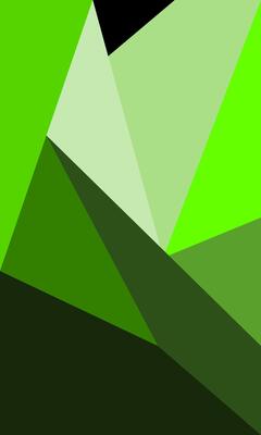 Vertical green polygonal background with empty space for banner, poster, wallpaper, advertisement, business presentation or poster and banner