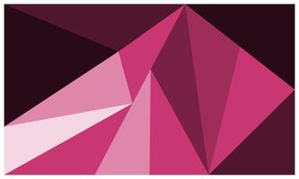 Maroon polygonal background with empty space for wallpaper, banner, advertisement, business presentation vector