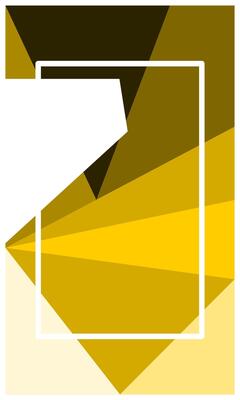 Vertical orange polygonal background with empty space for banner, poster, wallpaper, advertisement, business presentation or poster and banner