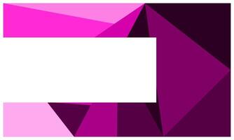 Purple polygonal background with empty space for wallpaper, banner, advertisement, business presentation vector