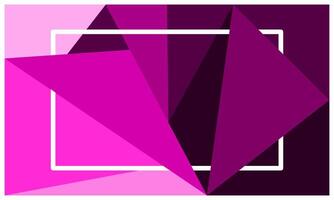 Purple polygonal background with empty space for wallpaper, banner, advertisement, business presentation vector