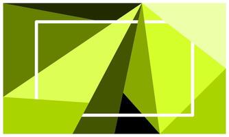 Yellow polygonal background with empty space for wallpaper, banner, advertisement, business presentation vector