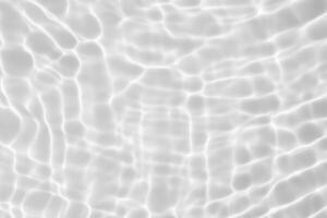Abstract white transparent water shadow surface texture natural ripple background photo