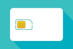 SIM card. Operator, tariff plan, mobile communication, 4g, 5g, connection, internet access, user, smartphone, cell, call, ring, antenna, network, roaming. illustration vector