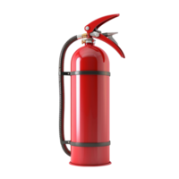 Fire Extinguisher Isolated on Transparent Background AI-Generative png