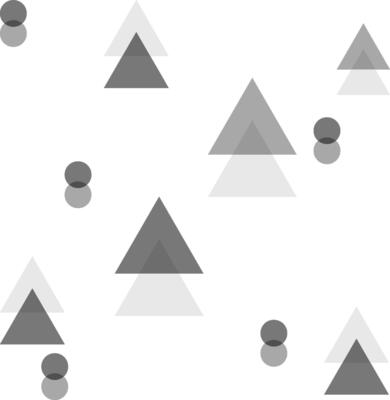 Abstract triangle geometric shape
