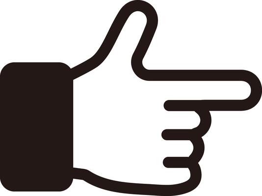 point drawings of hand gesture