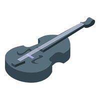 Classical violin lying down waiting to be played vector