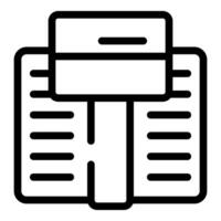 Credit card being inserted into point of sale terminal for payment vector