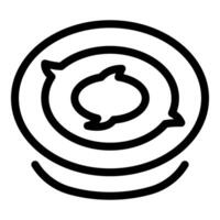 Speech bubble sending and receiving signals icon vector