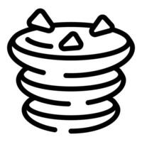 Hurricane making landfall with heavy rain and strong winds icon vector