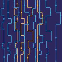 abstract background with circuit board vector