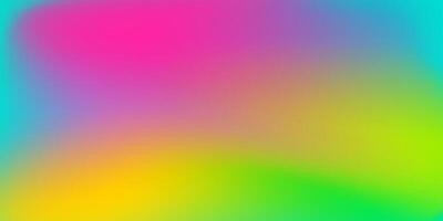 Abstract Gradient Background, Bright Rainbow Color Palette vector