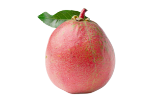 vermelho paixão fruta com folha isolado png