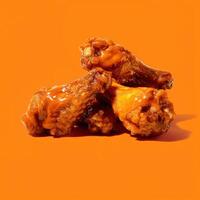 Chicken Wings with Orange Glaze photo