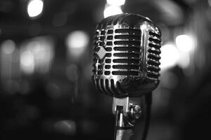 Spotlight on the Microphone photo