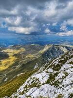Mountain Panoramic Landscape from Prutas Summit in Durmitor photo