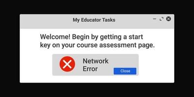 Pop-up window with malware warning. 404 message on web. vector