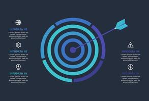 Creative concept for infographic with 5 steps, options, parts or processes. Business data visualization. vector