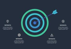 Creative concept for infographic with 4 steps, options, parts or processes. Business data visualization. vector