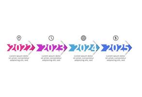 Creative concept for infographic with 4 steps, options, parts or processes. Business data visualization. vector