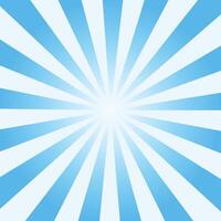 Blue and White light Sunburst abstract texture Background vector