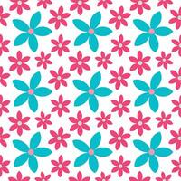 Seamless flower pattern , intricate floral design, perfect for textiles and wallpapers. vector