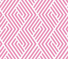 Seamless pink linear pattern for background and packaging vector