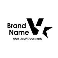 Simple and Memorable Initial V Star Logo vector