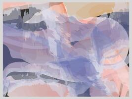 watercolor paintbrush abstract background vector