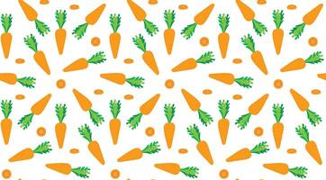 carrot pattern design vector