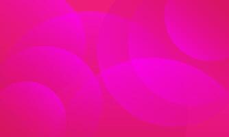abstract pink stacked circles background vector
