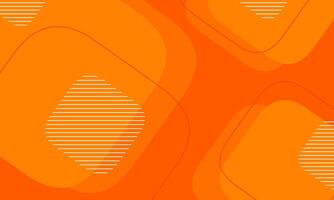 abstract orange square background vector