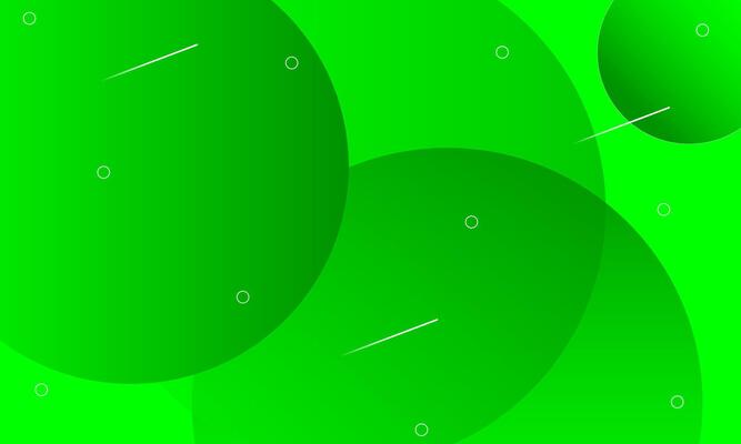 abstract green circle background