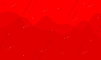 abstract red curved background vector