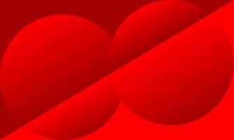 abstract red circle background vector